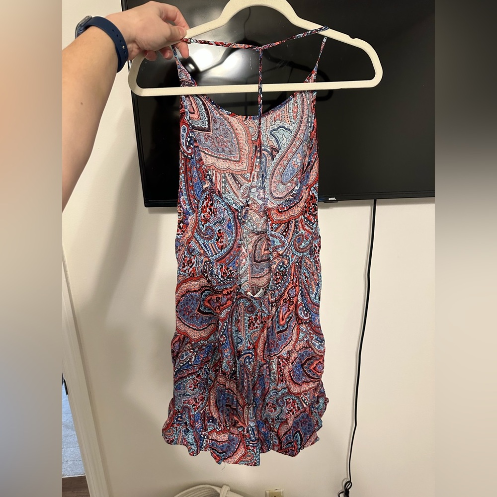 Open back dress